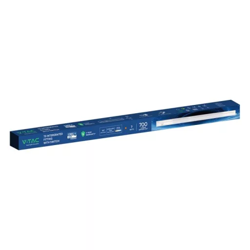V-TAC LED Bútorvilágító kapcsolóval T5 7W 60cm (CREE Chip) 6500K - 216946