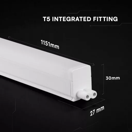 V-TAC LED Bútorvilágító kapcsolóval T5 16W 120CM (CREE Chip) 6500K - 216976