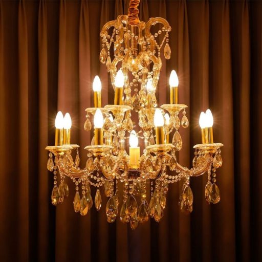 V-TAC Borostyán LED izzó filament COG  E14 C35 4W 2200K gyertya - 217113