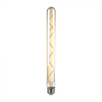   V-TAC Borostyán LED izzó filament COG  E27 T30 7W 2200K - 217144