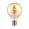 V-TAC Borostyán LED izzó filament COG  E27 G80 4W 2200K - 217148