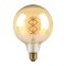 V-TAC Borostyán spirál LED izzó filament COG  E27 G125 5W 1800K - 217216