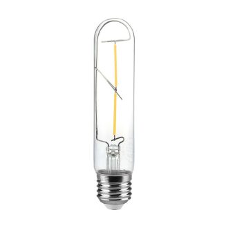   V-TAC Átlátszó LED izzó filament COG  E27 T30 2W 3000K - 217251