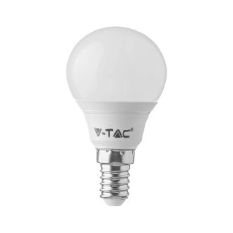   V-TAC LED izzó  csomag (3 db) E14 P45 4.5W 180° 6500K kisgömb - 217359