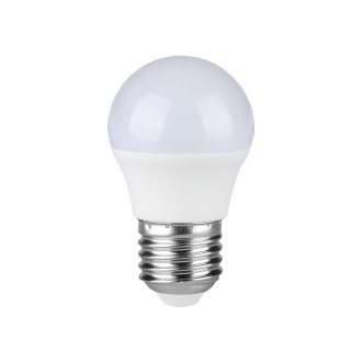   V-TAC LED izzó  csomag (3 db) E27 G45 4.5W 180° 3000K kisgömb - 217363