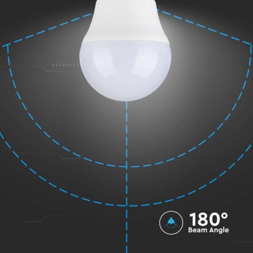 V-TAC LED izzó  E27 G45 4.5W 180° 4000K kisgömb - 217408
