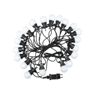   V-TAC 20 x 0.5W LED Fényfüzér 10m 20 izzó EU 3000K - 217439