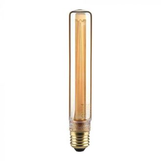   V-TAC Borostyán LED izzó filament COG  E27 T30 2W 1800K - 217473