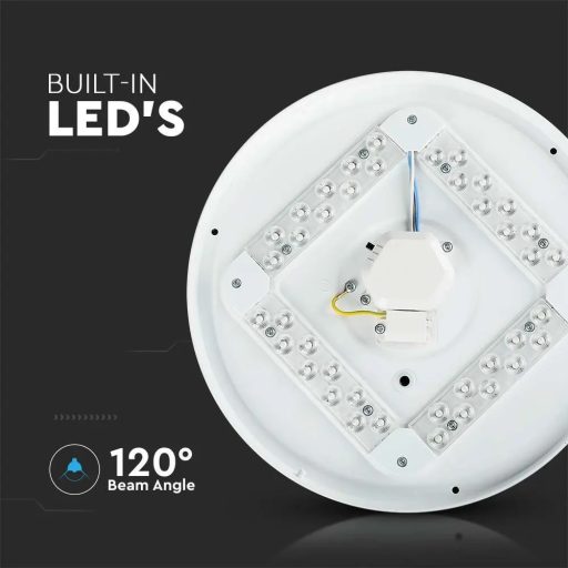 V-TAC LED mennyezeti lámpa csillagos búrával 18W 3 az 1-ben - 217604 Akciós
