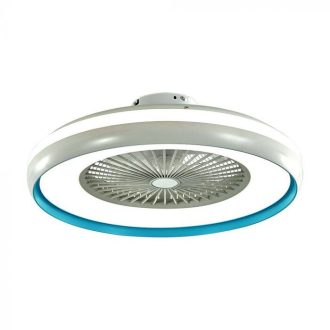   V-TAC 45W Mennyezeti ventilátor RF távirányítóval CCT LED Lámpa - 217934