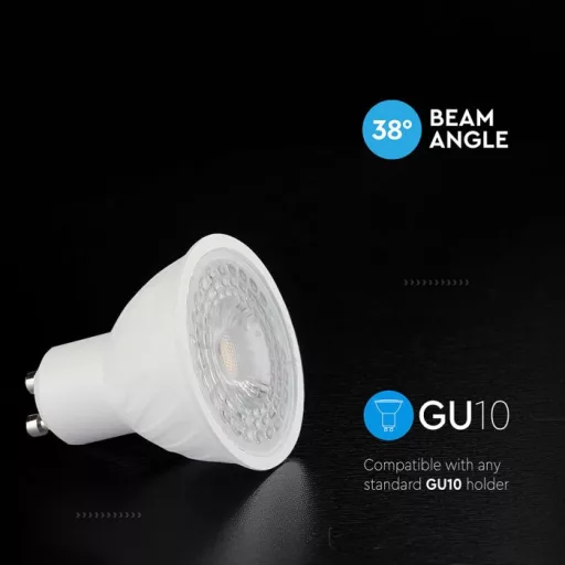 V-TAC LED spotlámpa  GU10 MR16 4.5W 38° 4000K spot (CREE Chip) - 217976