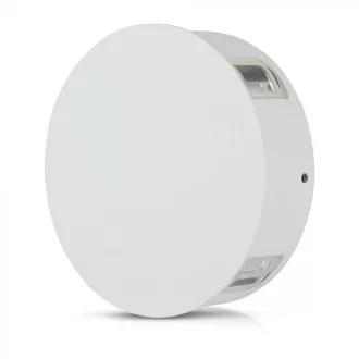   V-TAC 4W led fali lámpatest kerek, fehér 4000K - IP65 - 218214