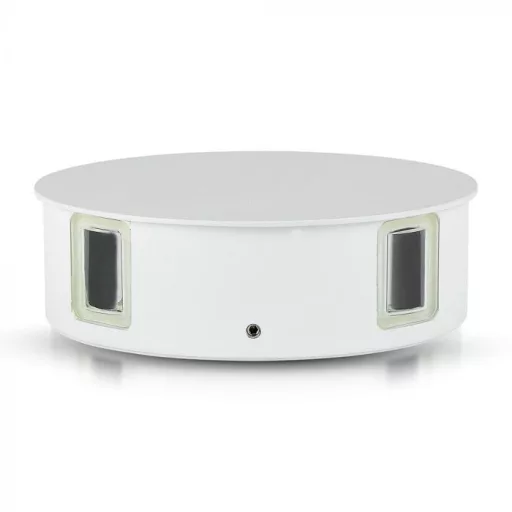 V-TAC 4W led fali lámpatest kerek, fehér 4000K - IP65 - 218214