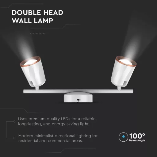 V-TAC LED 12W mennyezeti lámpa fehér - 3000K - 218254