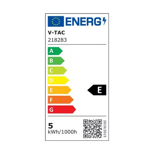 V-TAC LED fali lámpatest 5W fekete 4000K - IP65 - 218283