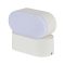 V-TAC LED fali lámpatest 5W fehér 3000K - IP65 - 218286