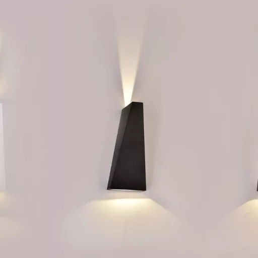 V-TAC LED fali lámpatest 4W fekete 4000K - IP65 - 218298