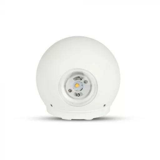 V-TAC 4W LED Fali világítás IP65 fehér színű kerek 4000K - 218302