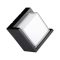 V-TAC LED 12W Fali világítás négyzet forma - fekete - 3000K - IP65 - 218539