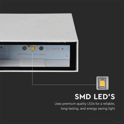 V-TAC 4W LED Fali lámpa fehér színű 3000K - IP65 - 218560