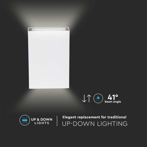 V-TAC 4W LED Fali lámpa fehér színű 3000K - IP65 - 218560