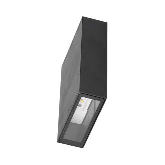   V-TAC 4W LED Fali lámpa fekete színű 6400K - IP65 - 218563