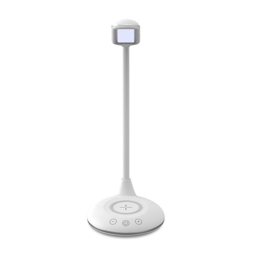 V-TAC LED asztali lámpa 4W 3 az 1-ben vezeték nélküli telefon töltővel - fehér - 218605