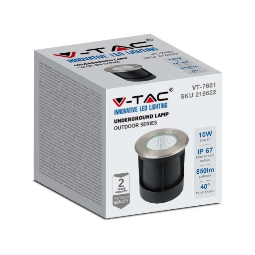 V-TAC COB Led Talajlámpa 10W 4000K - 218622
