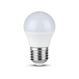  V-TAC LED izzó  E27 G45 6.5W 180° 4000K kisgömb (Samsung Chip) - 21867