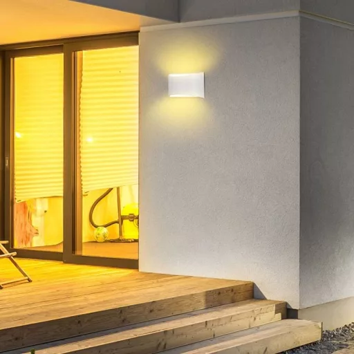 V-TAC LED Fali lámpa 10W IP54 4000K - fehér - 218683