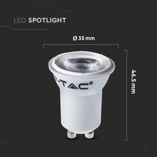 V-TAC LED spotlámpa  GU10 MR11 2W 38° 3000K spot - 21869