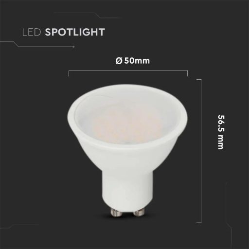 V-TAC LED spotlámpa  GU10 MR16 10W 110° 4000K spot (Samsung Chip) - 21879