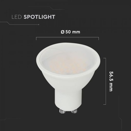 V-TAC LED spotlámpa GU10 MR16 10W 110° 6500K - 218801