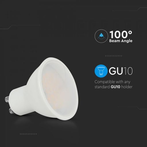 V-TAC LED spotlámpa GU10 MR16 10W 110° 6500K - 218801