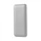 V-TAC POWER BANK (hordozható töltő) 10000mAh 2A 30CM C típusú kábel - Ezüst - 23035