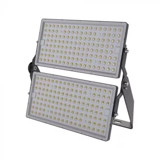   V-TAC 500W LED reflektor 135lm/W 4000K fekete házas 1m hosszú vezetékkel - 23089