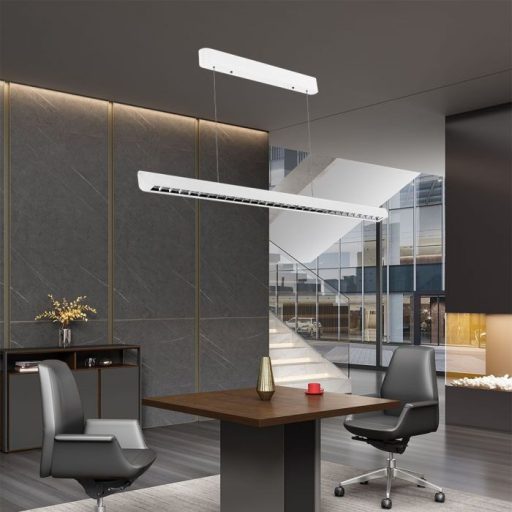 V-TAC Függeszthető lineáris LED lámpa 36W 3in1 Fehér (Samsung chip) Lencsés - 23342
