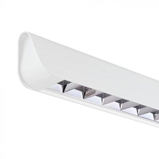 V-TAC Függeszthető lineáris LED lámpa 36W 3in1 Fehér (Samsung chip) Lencsés - 23342