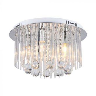 V-TAC LED Kristály csillár 5*E14 Foglalat - 23359