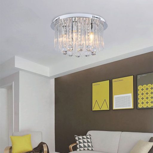 V-TAC LED Kristály csillár 5*E14 Foglalat - 23359