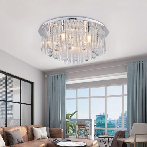 V-TAC LED Kristály csillár 9*E14 Foglalat - 23360