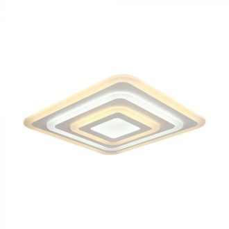   V-TAC Smart Dekoratív mennyezeti LED lámpa távirányítóval 77W 3in1  - 23396