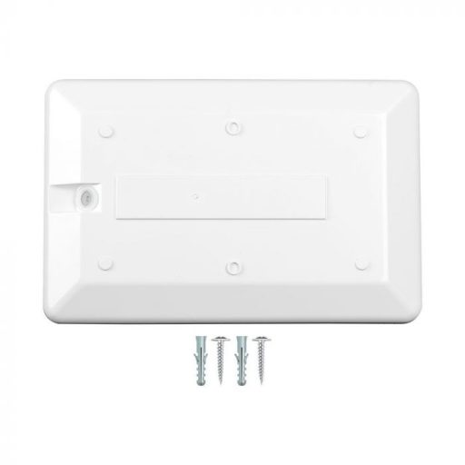 V-TAC 12W LED kültéri fali lámpa alkonykapcsolóval (SAMSUNG CHIP) IP65 4000K - 23422