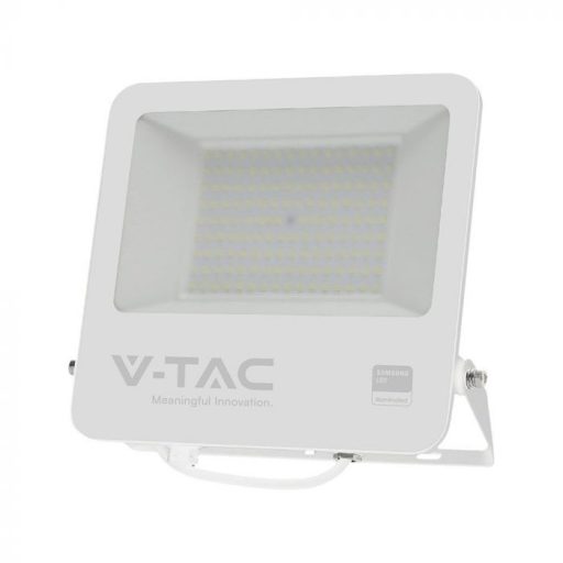 V-TAC 100W LED reflektor 115° 6500K fehér házas, 1 m hosszú vezetékkel (Samsung Chip) - 23443
