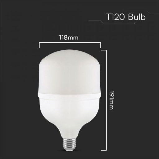 V-TAC LED izzó  E27/E40 T120 40W 160° 6500K - 23573