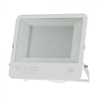   V-TAC 200W LED reflektor 115° 6500K fehér házas, fehér matt üveggel , 1 m hosszú vezetékkel (Samsung Chip) -23603