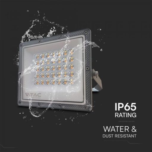 V-TAC 50W LED reflektor CCT 3in1 Szürke házas  - 23614