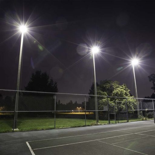 V-TAC 500W LED reflektor 135lm/W 100° 4000K fekete házas (Samsung Chip) - 23616
