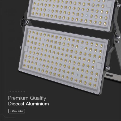 V-TAC 500W LED reflektor 135lm/W 100° 4000K fekete házas (Samsung Chip) - 23616