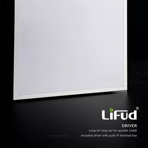 V-TAC Backlit LED panel 36W 120lm/W 595 x 595 mm (Cree Chip) 4000K  - 236246